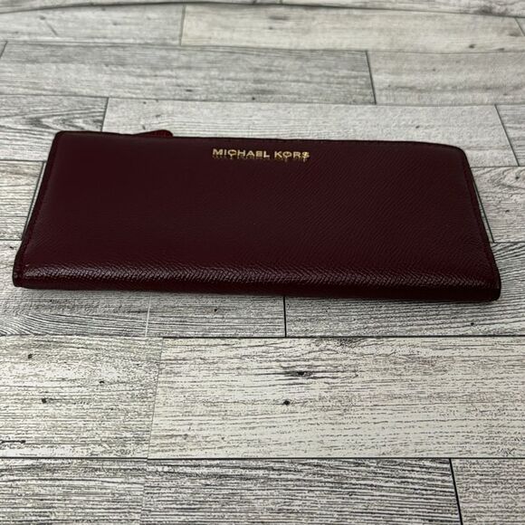 Michael Kors Burgundy Wallet - Picture 7 of 14